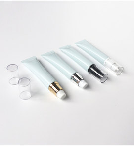 Tubos Vacíos de Envase Cosmético Suave Azul Claro de 15g para Brillo Labial, Envase de Crema para Ojos de 15ml, Tubo Exprimible para Esencia y Loción - Product Image 4