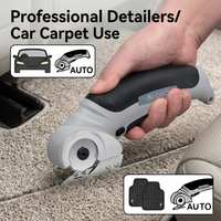 Ciseaux électriques sans fil industriels 4,2 V, coupeur rotatif professionnel haute performance certifié CE pour le textile