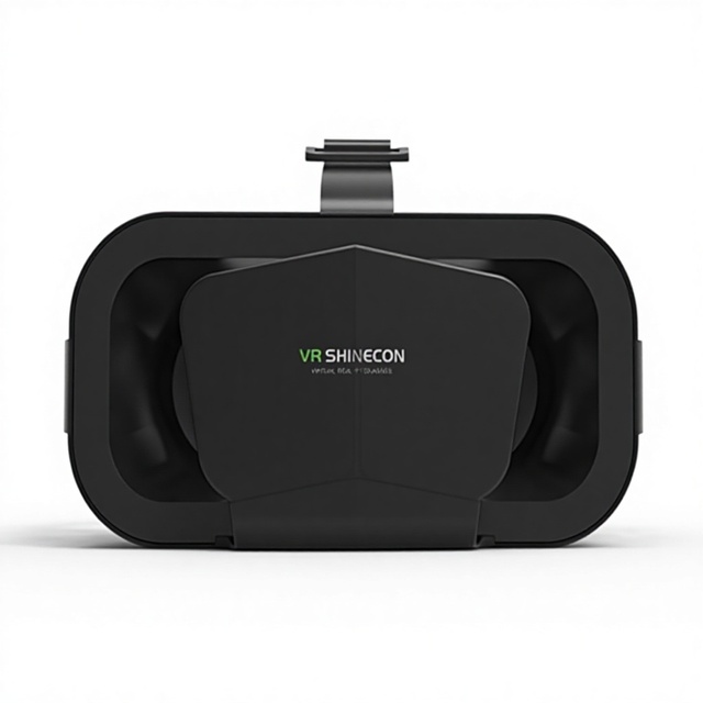 New 3D Virtual Reality Gaming Glasses Headset Polarized Aspheric Optical Lens 50-80" Virtual Screen Adjustable Pupil Distance