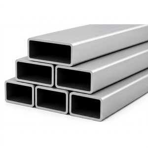 Tube rectangulaire en aluminium robuste |   Fournisseur de tubes en aluminium structurel 6082 T6 - Product Image 1