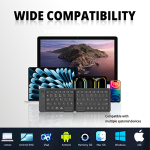 Teclado Plegable Inalámbrico Portátil para PC, Laptop, Mini Teclado Flexible de Bolsillo, Venta al Por Mayor de Fábrica - Product Image 6