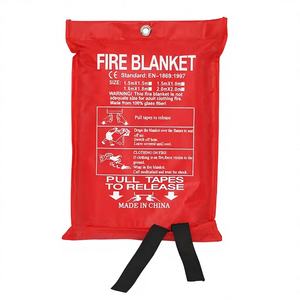 1,2m X 1,2m Brandblusserbestendige noodbranddeken van glasvezel Noodbescherming voor kamperen, thuiskeuken - Product Image 4