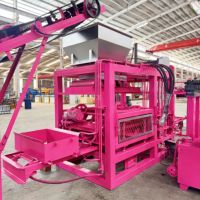 Nouvelle conception QT4-15 Machine entièrement automatique de fabrication de blocs de ciment creux Prix usine avec presse hydraulique et vibration