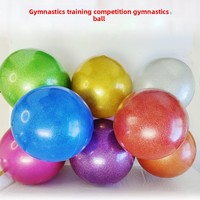 Ballon de gymnastique artistique 15cm 18cm en PVC écologique, surface mate antidérapante, épaissi, anti-explosion, pour yoga