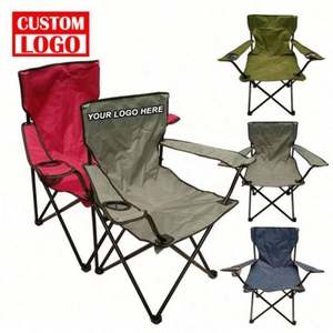 Travel Lightweight Steel <b>Frame</b> Fabric Folding Chair Custom Design Outdoor Beach Camping Park Use Custom Color Options Wholesale - Product Image 1