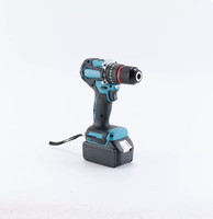 Ensemble de perceuse électrique sans fil sans balais multifonctionnelle, tournevis lithium-ion pour le perçage et le vissage du bois et du métal