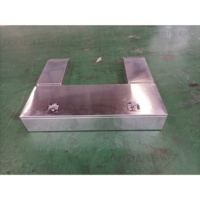 Boîtes à outils combinées 3-en-1 en aluminium argenté, robustes, imperméables, résistantes à l'usure et durables, vente en gros d'usine