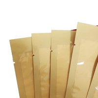 Sachet PE Mylar transparent de haute qualité, étanche à l'humidité, scellé sur 3 côtés, qualité alimentaire, pour nouilles, poudre, épicerie, cadeaux, farine, blé, champignons