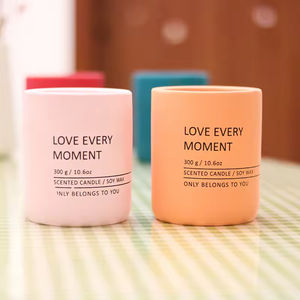 Ventes en gros de pots à bougies en céramique parfumées, décoratives, faites à la main, de luxe, avec étiquette privée - Product Image 6