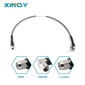 Кабель коаксиальный XINQY CLB510 26.5G SMA, <span class=keywords><strong>3</strong></span>.5-50 Ом, высокоскоростной, с низкими потерями, стабильной фазой, для радиочастотных систем связи - Product Image 2