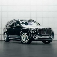 Kit carrosserie style Maybach pour Mercedes-Benz GLS X167 2024-2025 – Conversion et amélioration pare-chocs avant et arrière, jupes latérales