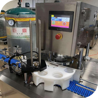 Machine de mise en conserve électrique automatique commerciale pour la mise en conserve de fruits de tomate de boisson alimentaire avec capsulage de verre de papier plastique en métal