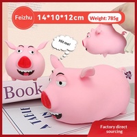 Figurine anti-stress en caoutchouc à presser sur le thème du cochon volant Nezha – Vente en gros pour les jeunes