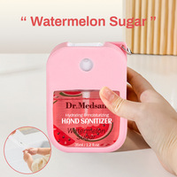 Touch Hand 35ml Désinfectant pour les mains à la saveur de fruits, à base d'alcool médical germicide, 70% d'alcool, spray parfumé hydratant