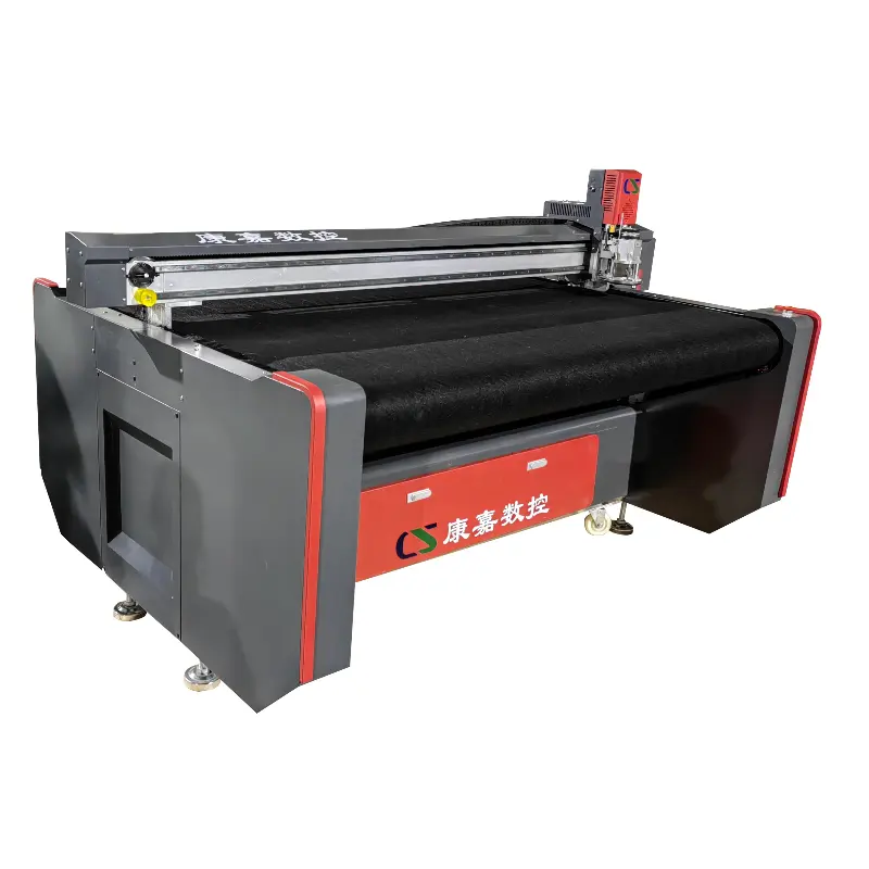 Machine de découpe de cuir de couteau oscillant numérique 1605 CNC de haute qualité vibrant pour les vêtements textiles en tissu