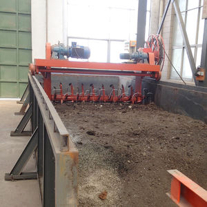 Machine de compostage automatique à haute efficacité pour moutons, équipement de retournement et de mélange de fumier de canard et d'oie, FertiMach 2t/h - Product Image 4