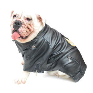 Jaqueta de Couro Luxuosa Personalizada para Cães com Zíper 2025 - Product Image 4