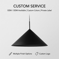 Lampe suspendue moderne et colorée pour bureau et salle à manger, solutions d'éclairage d'usine avec installation de projet