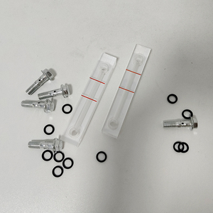เกจวัดระดับน้ำมันแบบใส φ100 รุ่น Mengma Center Distance พร้อมสกรูยึดและซีล XYW - Product Image 6