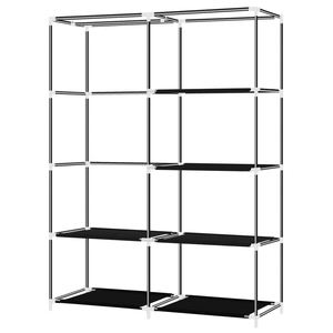 رف قماش محمول سهل التجميع قابل للتعديل ، خزانات ملابس مقاومة للماء غير منسوجة من القماش - Product Image 4