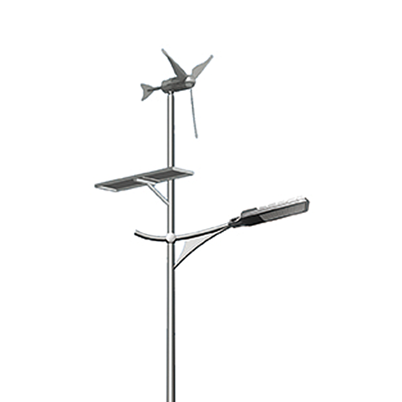 Lampadaire solaire hybride LED, w, 24v, 35w, lampe d'extérieur, avec moulin à vent, en acier, DC aluminium, 75 80 TX