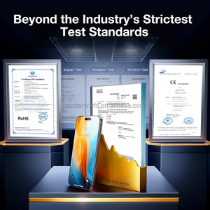 Superstarkes, hartstes Glas, 360° gebogen, 9H Härte, 0,3 mm, AF <span class=keywords><strong>Anti</strong></span>-Fingerprint Panzerglas Displayschutzfolie für iPhone 17E - Product Image 6