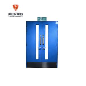 Porte de sécurité Mexin de haute qualité, porte coupe-feu isolée pour intérieur, portes coupe-feu en acier de classe A et B pour usine - Product Image 1