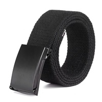 Ceinture tactique pour homme en nylon de haute qualité avec boucle automatique, ceinture en toile pour homme