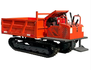 Mini-dumper à chenilles auto-chargeur à gaz, en acier épaissi, pour le transport sur chenilles - Product Image 4