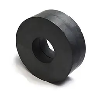 Disque de bloc d'anneau d'aimant de ferrite industriel Solution magnétique durable et abordable pour l'électronique de moteurs et les haut-parleurs
