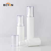 BSCI WCA ISO9001 Eco-Friendly15ml 30ml 50ml PP givré flacon de pulvérisation Lotion pompe Airless bouteille sous vide pour emballage de cosmétiques