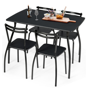 Juego de comedor DB de 5 piezas con 4 sillas para su hogar - Product Image 1