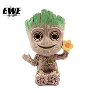 Ornement de Groot <span class=keywords><strong>pour</strong></span> <span class=keywords><strong>aquarium</strong></span>, diffuseur d'air, décoration, accessoires <span class=keywords><strong>pour</strong></span> <span class=keywords><strong>aquarium</strong></span>, décorations en résine <span class=keywords><strong>pour</strong></span> <span class=keywords><strong>aquarium</strong></span> - Product Image 3