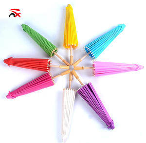 Vente en gros de parapluies peints à la main en blanc parapluies à <span class=keywords><strong>dessin</strong></span> en papier parapluies à l'huile vierge en papier pour mariage - Product Image 5