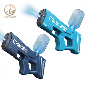 Pistola de Agua Eléctrica al por Mayor, Juguete para Niños, Juego de Disparos de Verano, Pistola de Agua Automática con Luces de Colores - Product Image 1