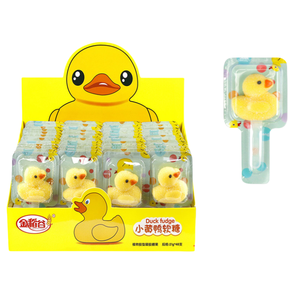 Permen Lunak Rasa Buah Stroberi Bentuk Bebek Kuning Kecil Semangka Mainan Anak-Anak yang Laris Manis - Product Image 5
