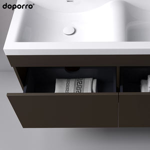 Design personalizzabile a buon mercato vanità <span class=keywords><strong>bagno</strong></span> appeso a parete mobili da <span class=keywords><strong>bagno</strong></span> armadi a specchio moderno stoccaggio Hotel finitura melaminica - Product Image 6