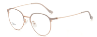 Lunettes de vue en titane non magnétique de qualité supérieure, style rétro classique, monture ronde, fabrication artisanale, montures optiques personnalisées