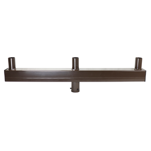 Low Profile Inline Vertical Tenons Bracket for 3 Area Bullhorn Design Inline <b>Pillar</b> Lights Bracket - Product Image 2