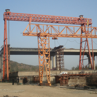 Grue portique monopoutre modèle 2027 de 5 tonnes avec palan électrique
