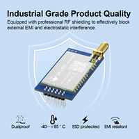 Module émetteur-récepteur RF industriel LoRa SX1262 868 MHz 915 MHz, 30 dBm, haute puissance, PA LNA TCXO, module sans fil longue portée