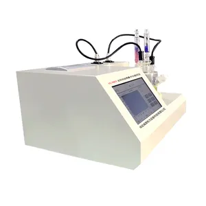 جهاز اختبار الرطوبة التلقائي المحمول للمعايرة من Coulometric Karl Fischer جهاز اختبار الرطوبة