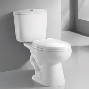 Shauchalay Tốt Nhất Nhà Vệ Sinh WC Hai Mảnh Hiện Đại Được Thiết Kế Đèn <span class=keywords><strong>Flash</strong></span> Gốm Siphonic Bộ Phòng Tắm Thiết Bị Vệ Sinh S Trap Phương Tây Nhà Vệ Sinh - Product Image 2