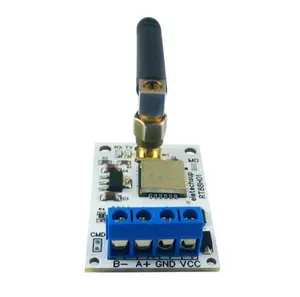 Eletechsup 22DBM 433M 868M Transmitter and Receiver Module VHF/UHF Radio Modem RS485 Lora GFSK Wireless Transceiver