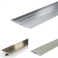 Profil Aluminium T-Bar Kustom untuk Trim Ambang Pintu, Pembatas Ubin, dan Sistem Transisi & Finishing Lantai