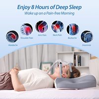 Oreiller pour dormeurs latéraux, coussinets nasaux CPAP pour tous les utilisateurs de masques CPAP, pour réduire les fuites d'air et la pression des masques, oreillers de soutien du cou
