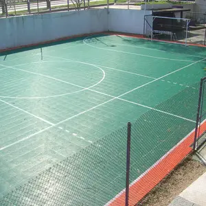 3X3 Black Plastic Flooring Outdoor Basketball Sport Court Tiles with FIBA Certificate