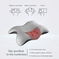 Saien – oreiller de lit orthopédique, nouveau Design, haut-parleur, taie d'oreiller en coton pliable, sans fil, fonction musique, oreiller de sommeil de voyage
