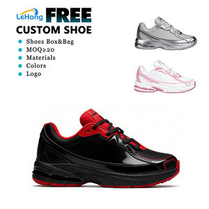 Baskets basses en denim, style rétro, avec logo de designer, embout en acier, pour le sport, la marche et le skateboard, épaisses, personnalisables, pour marques privées, vierges - Product Image 1