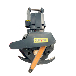 XUVOL ChainSaw Rotating Log Grapple Cut 70CM 60CM 50CM Tree Service Cutter Forest Machinery Hydraulic Excavator Grapple <b>Saw</b> - Product Image 1
